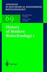 cover of the book History of Modern Biotechnology