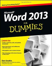 cover of the book Word 2013 For Dummies