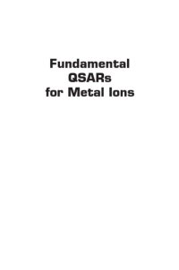 cover of the book Fundamental QSARs for Metal Ions