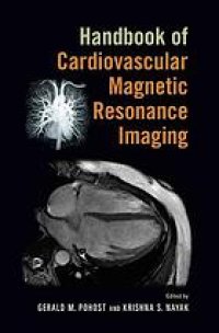cover of the book Handbook of Cardiovascular Magnetic Resonance Imaging