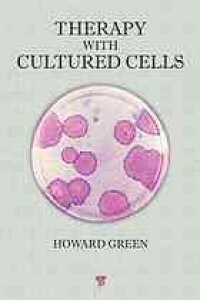 cover of the book Therapy with cultured cells