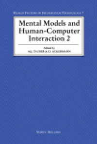 cover of the book Mental Models and Human-Computer Interaction 2