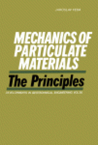 cover of the book Mechanics of Particulate Materials: The Principles