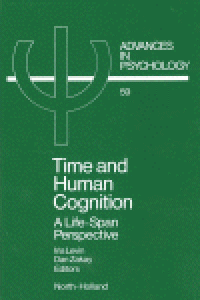 cover of the book Time and Human Cognition: A Life-Span Perspective