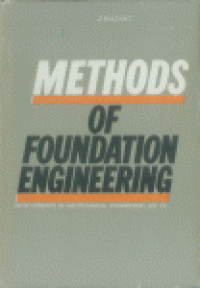 cover of the book Methods of Foundation Engineering: Developments in Geotechnical Engineering 24