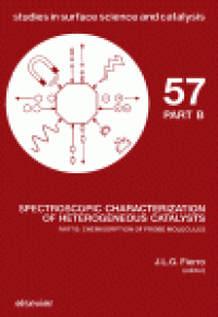 cover of the book Spectroscopic Characterization of Heterogeneous Catalysts: Part B: Chemisorption of Probe Molecules