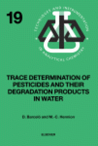 cover of the book Trace Determinants of Pesticides and their Degradation Products in Water