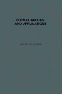 cover of the book Formal groups and applications