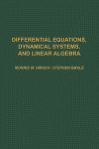 cover of the book Differential Equations, Dynamical Systems, and Linear Algebra