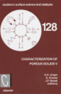 cover of the book Characterisation of Porous Solids V, Proceedings of the 5th International Symposium on the Characterisation of Porous Solids (COPS-V)