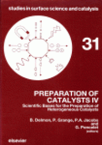 cover of the book Preparation of Catalysts IV, Proceedings of the Fourth International Symposium