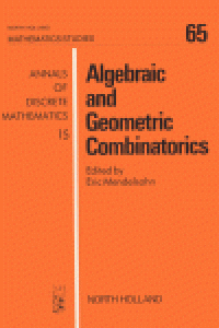 cover of the book Algebraic and Geometric Combinatorics