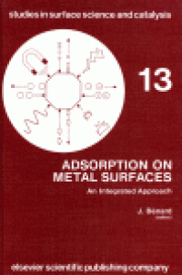 cover of the book Adsorption on Metal Surfaces: An Integrated Approach