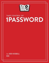 cover of the book Take Control of 1Password