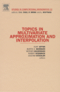 cover of the book Topics in Multivariate Approximation and Interpolation