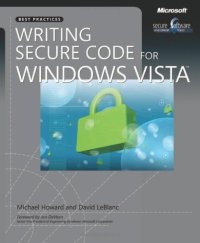 cover of the book Writing Secure Code for Windows Vista®