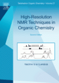cover of the book High-Resolution NMR Techniques in Organic Chemistry