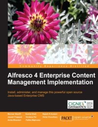 cover of the book Alfresco 4 Enterprise Content Management Implementation