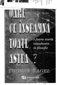 cover of the book Oare ce inseamna toate astea