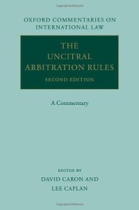 cover of the book The UNCITRAL Arbitration Rules: A Commentary