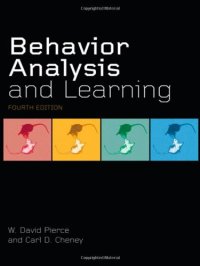 cover of the book Behavior Analysis and Learning: Fourth Edition