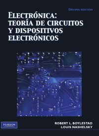 cover of the book Electrónica: Teoría de Circuitos y Dispositivos Electrónicos