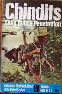 cover of the book Chindits--long range penetration