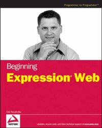 cover of the book Beginning Expression Web