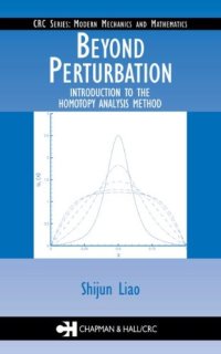 cover of the book Beyond Perturbation: Introduction to the Homotopy Analysis Method