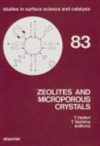 cover of the book Zeolites and Microporous Crystals, Proceedings of the International Symposium on Zeolites and Microporous Crystals