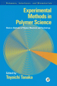 cover of the book Experimental Methods in Polymer Science. Modern Methods in Polymer Research and Technology