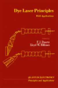 cover of the book Dye Laser Principles. With Applications