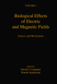 cover of the book Biological Effects of Electric and Magnetic Fields. Sources and Mechanisms