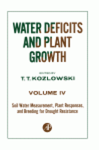 cover of the book Soil Water Measurement, Plant Responses, and Breeding for Drought Resistance