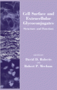 cover of the book Cell Surface and Extracellular Glycoconjugates. Structure and Function