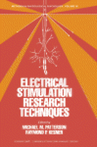 cover of the book Electrical Stimulation Research Techniques