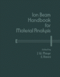 cover of the book Ion Beam Handbook for Material Analysis