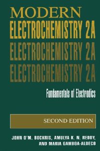 cover of the book Modern Electrochemistry