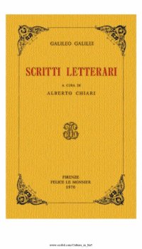 cover of the book Scritti letterari