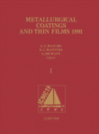 cover of the book Metallurgical Coatings and Thin Films 1991