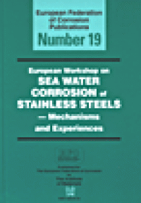 cover of the book Sea Water Corrosion of Stainless Steels - Mechanisms and Experiences - Prepared by the Working Parties on Marine Corrosion and Microbial Corrosion