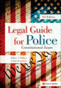 cover of the book Legal Guide for Police