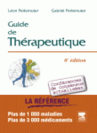 cover of the book Guide de thérapeutique