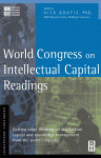 cover of the book World Congress on Intellectual Capital Readings