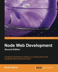 cover of the book Node Web Development - Second Edition