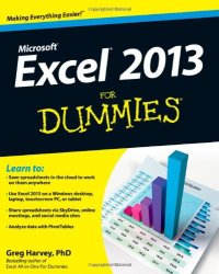 cover of the book Excel 2013 For Dummies