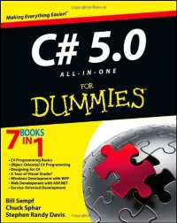 cover of the book C# 5.0 All-in-One For Dummies