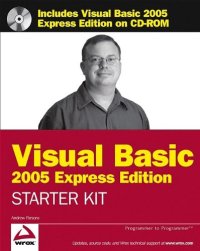 cover of the book Wrox's Visual Basic 2005 Express Edition Starter Kit