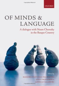 cover of the book Of Minds and Language: A Dialogue with Noam Chomsky in the Basque Country