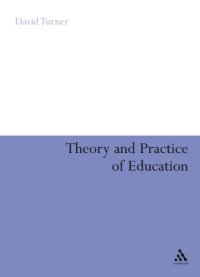 cover of the book Theory and Practice of Education